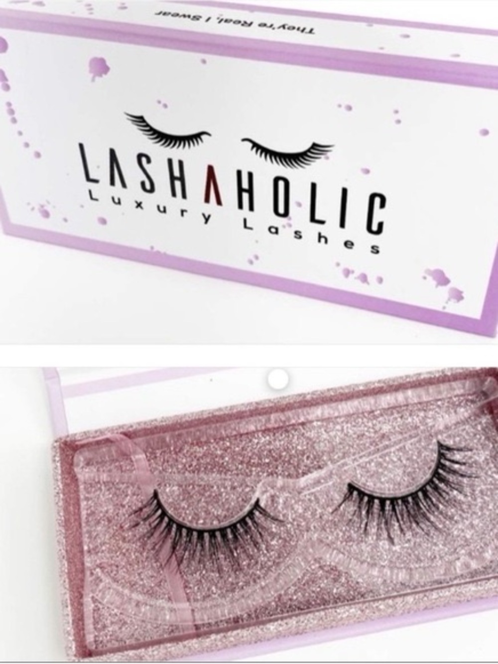 LASHAHOLIC Luxury Lashes  SILK LUXURIOUS
